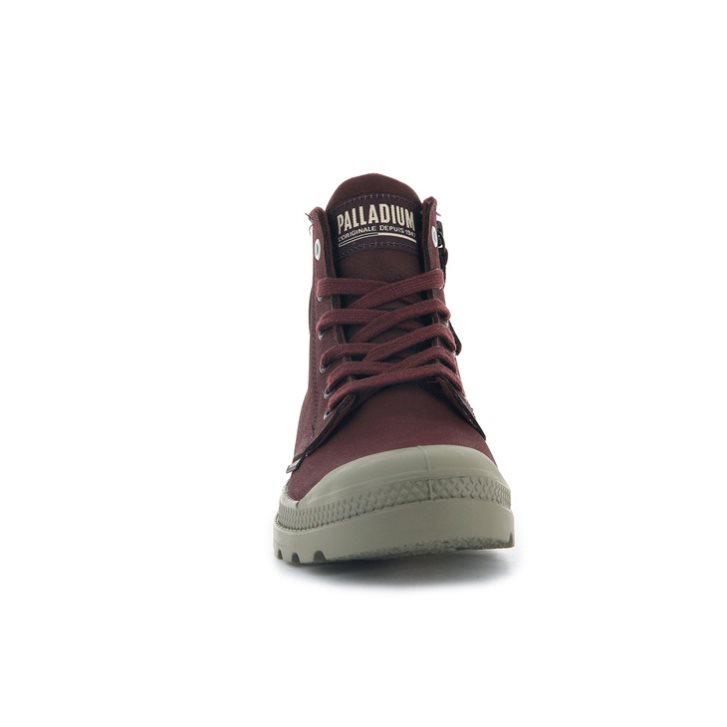 Palladium Pampa Hi Zip SL Boots γυναικεια μπορντο | SJXN78623
