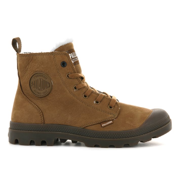 Palladium Pampa Hi Zip WL Boots ανδρικα καφε | EBCY37150