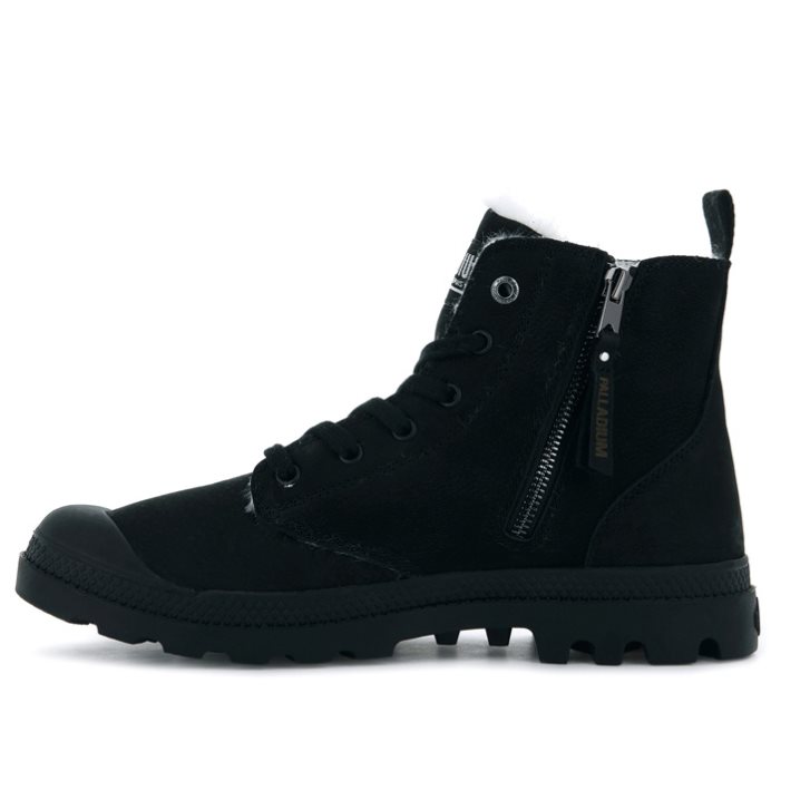 Palladium Pampa Hi Zip WL Boots ανδρικα μαυρα | ERMJ56829