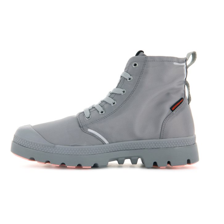 Palladium Pampa Lite+ Recycle WP+ Boots ανδρικα γκρι | CAZG93726