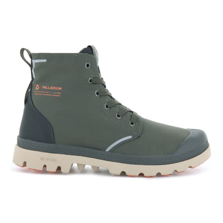 Palladium Pampa Lite+ Recycle WP+ Boots ανδρικα Ελιά | ECPZ65827