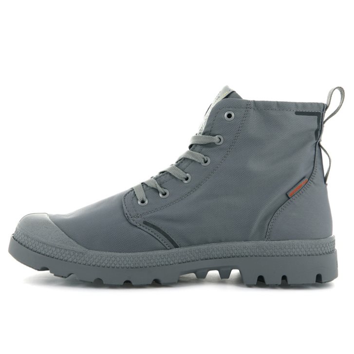 Palladium Pampa Lite+ Recycle WP+ Boots ανδρικα γκρι | RJBZ95623