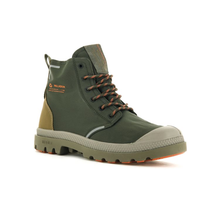 Palladium Pampa Lite+ Recycle WP+ Boots ανδρικα Ελιά | SWTA47692