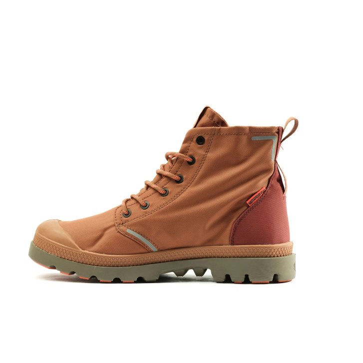 Palladium Pampa Lite+ Recycle WP+ Boots ανδρικα καφε | UIQO82945