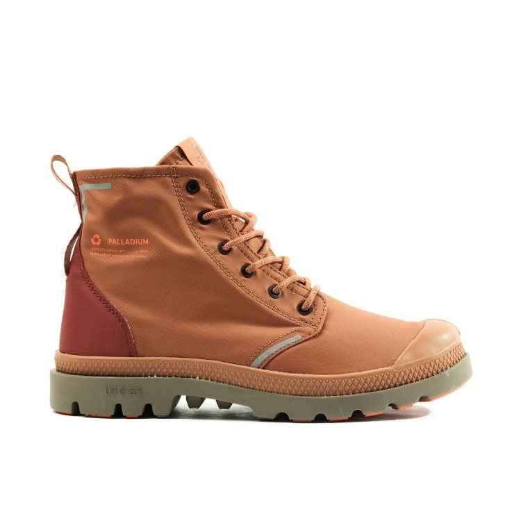 Palladium Pampa Lite+ Recycle WP+ Boots ανδρικα καφε | UIQO82945