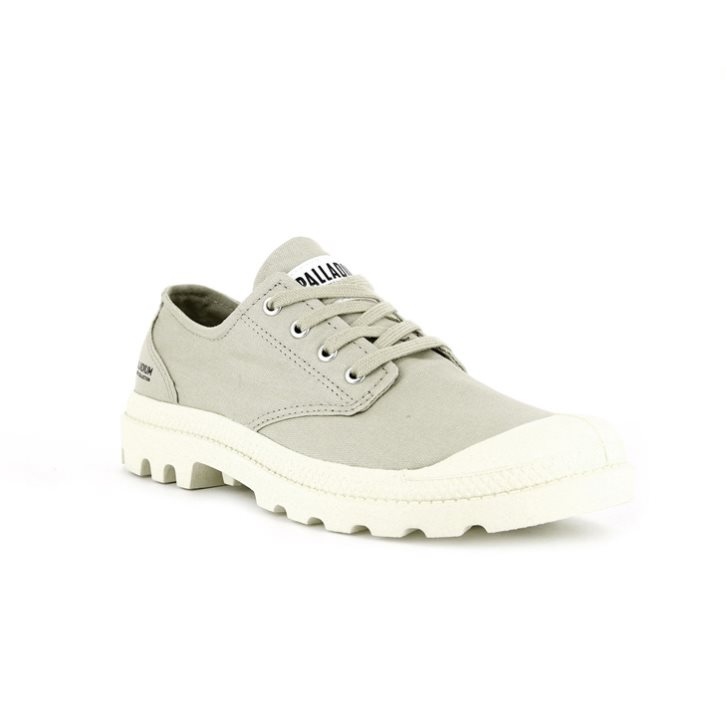 Palladium Pampa OX Organic II Oxfords Shoes ανδρικα ανοιχτο πρασινο | VTZL51279