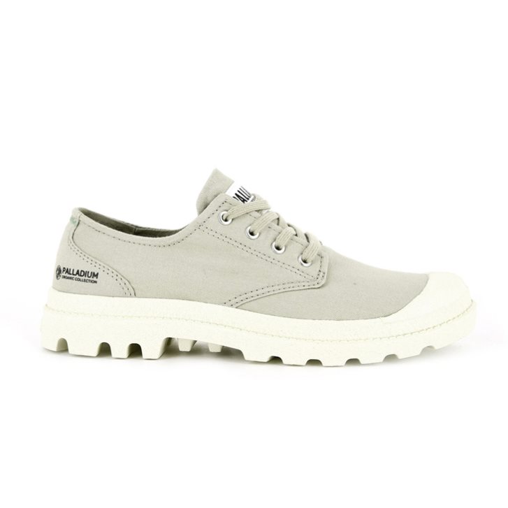Palladium Pampa OX Organic II Oxfords Shoes ανδρικα ανοιχτο πρασινο | VTZL51279