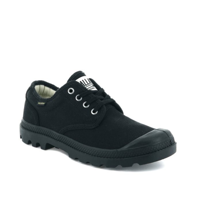 Palladium Pampa OX Originale Oxfords Shoes γυναικεια μαυρα | ALJU68207