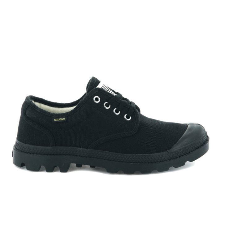 Palladium Pampa OX Originale Oxfords Shoes γυναικεια μαυρα | ALJU68207