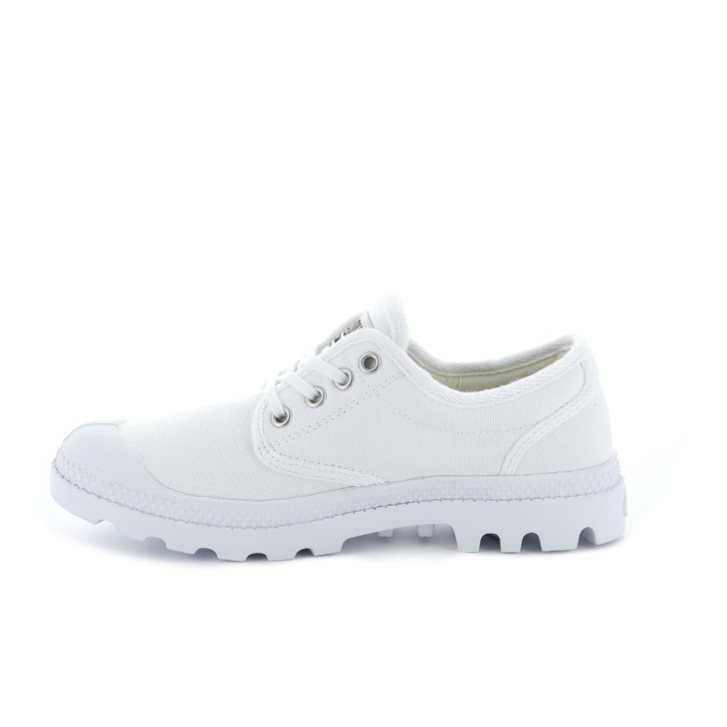 Palladium Pampa OX Originale Oxfords Shoes ανδρικα ασπρα | QHGC86401