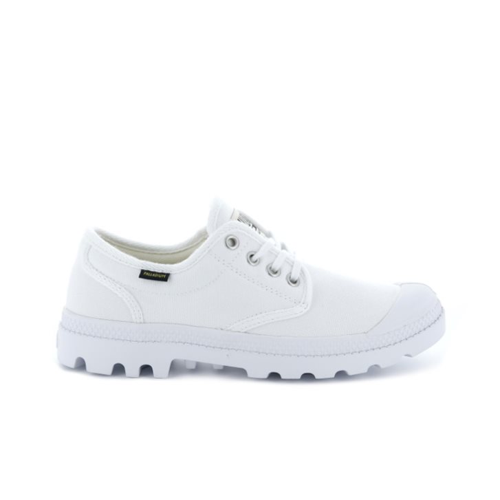 Palladium Pampa OX Originale Oxfords Shoes ανδρικα ασπρα | QHGC86401