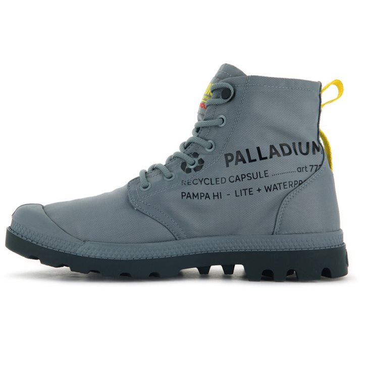 Palladium Pampa Recycle αδιαβροχα+ 2 Boots ανδρικα γκρι | FNTK57206