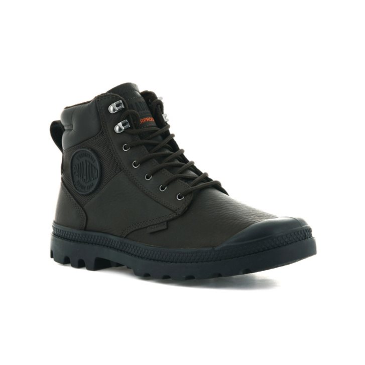 Palladium Pampa Shield WP+ LTH Boots ανδρικα μαυρα | ISMB69203