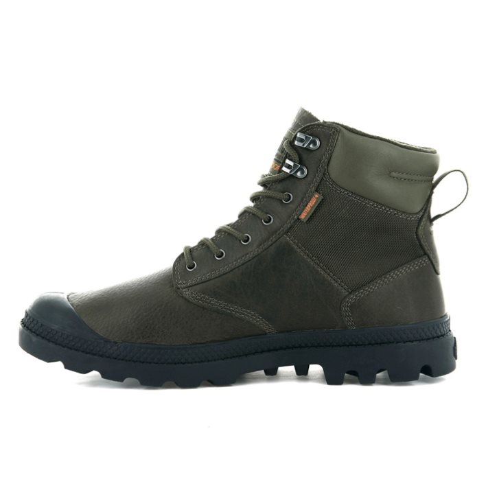 Palladium Pampa Shield WP+ LTH Boots ανδρικα Ελιά | NWYT29681