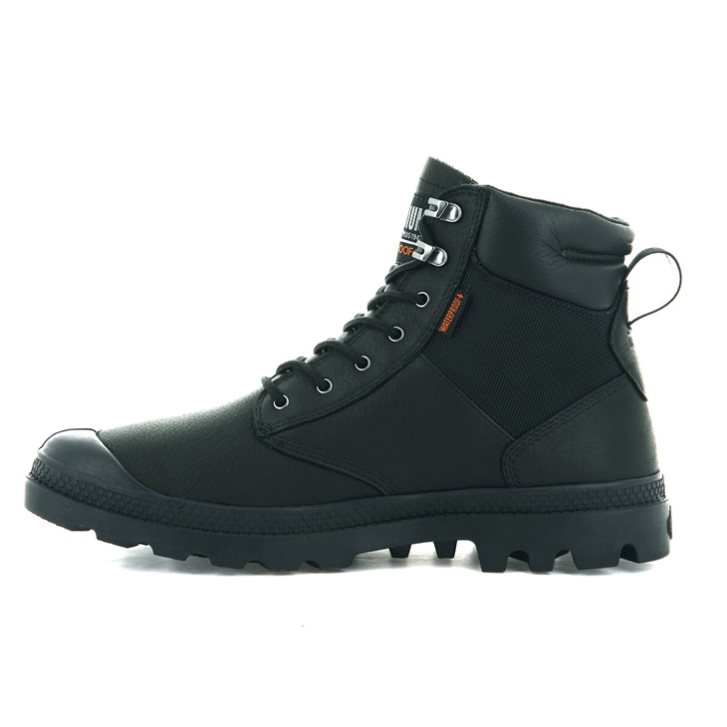 Palladium Pampa Shield WP+ LTH Boots ανδρικα μαυρα | OKUN31850