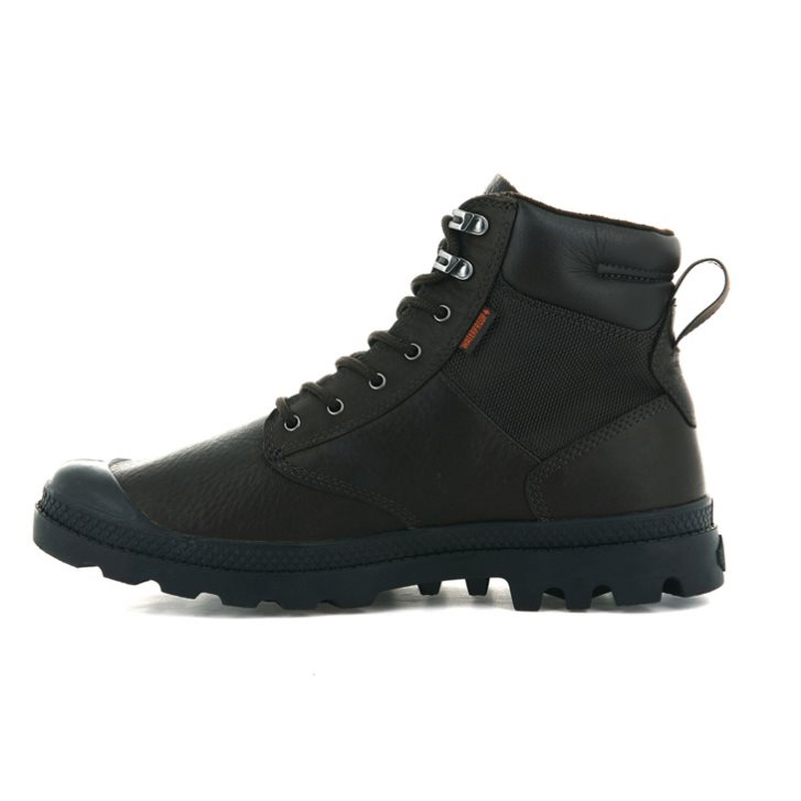 Palladium Pampa Shield WP+ LTH Boots γυναικεια μαυρα | SAFC49182