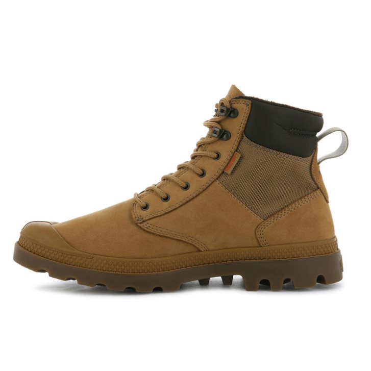 Palladium Pampa Shield WP+ LUX Boots ανδρικα καφε | NRQS26705