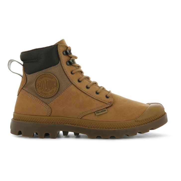 Palladium Pampa Shield WP+ LUX Boots ανδρικα καφε | NRQS26705