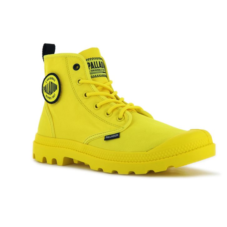 Palladium Pampa Smiley Change Boots ανδρικα κίτρινα | PNVG73208