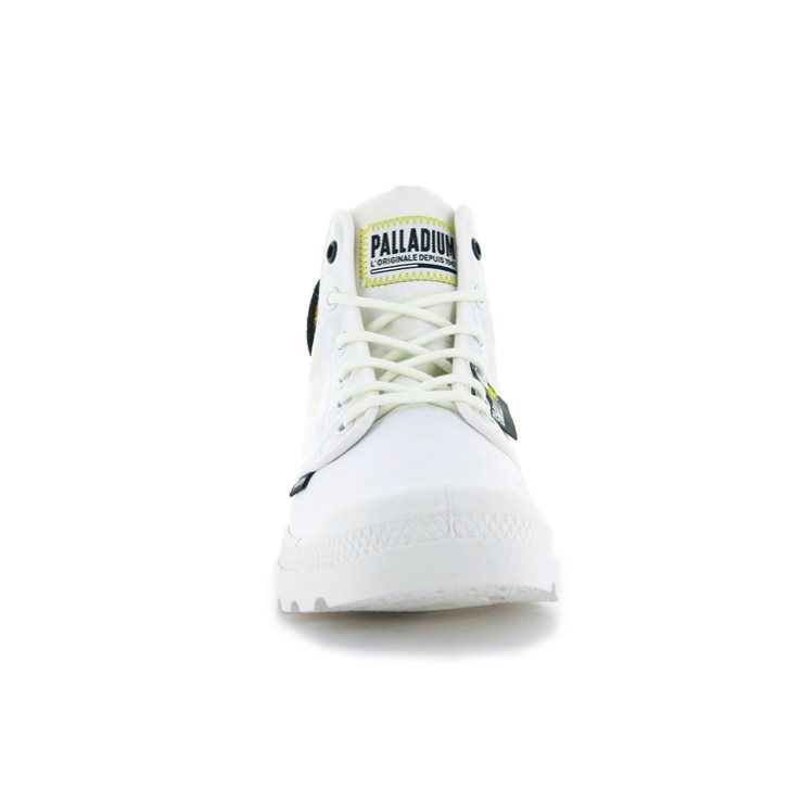 Palladium Pampa Smiley Change Boots ανδρικα ασπρα | QBJS68025