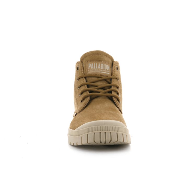 Palladium Pampa Sp20 Cuff Low Boots γυναικεια καφε | QPZR49381
