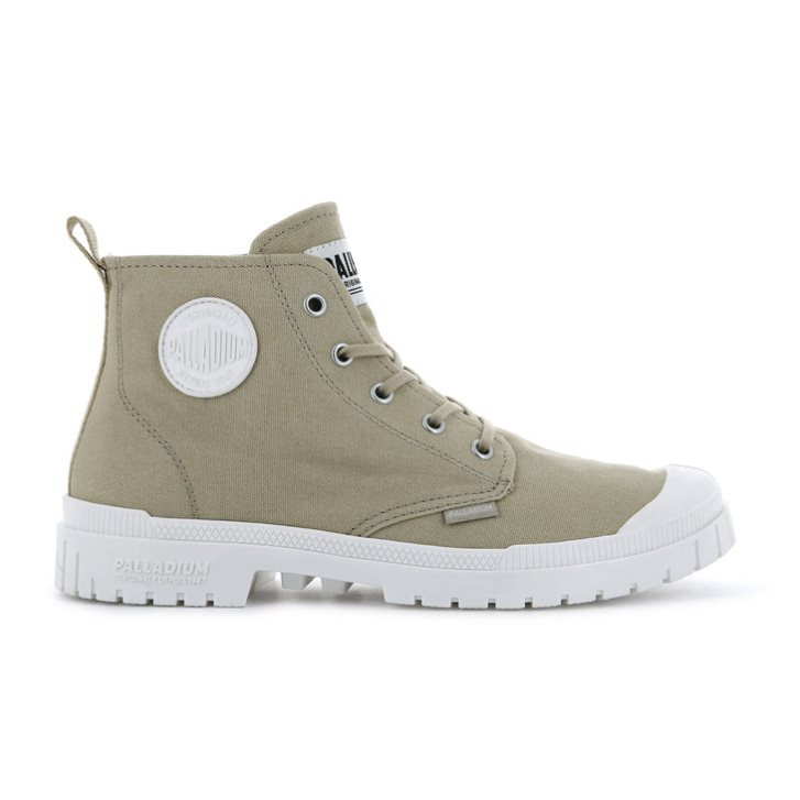 Palladium Pampa Sp20 Hi καμβα Boots ανδρικα πρασινο | PCYW70481