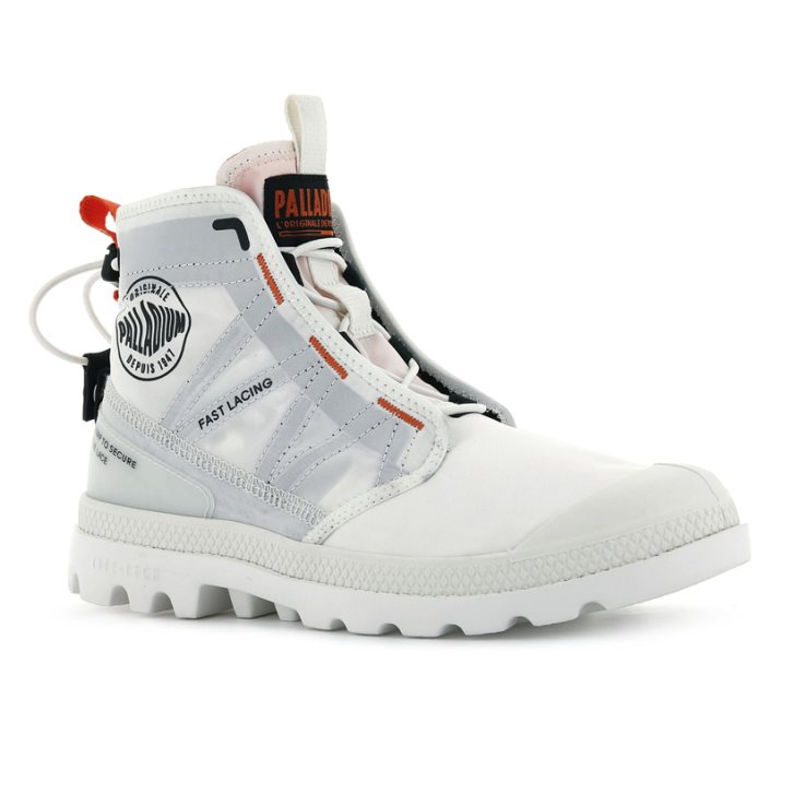 Palladium Pampa Travel Lite Boots ανδρικα ανοιχτο γκρι | ISYQ21498