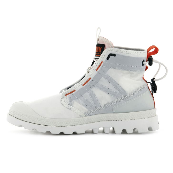 Palladium Pampa Travel Lite Boots ανδρικα ανοιχτο γκρι | ISYQ21498