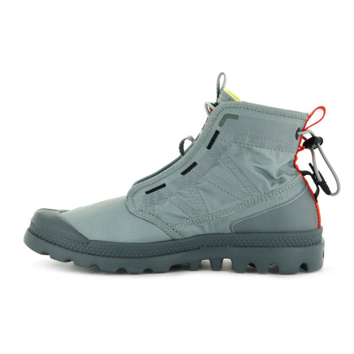 Palladium Pampa Travel Lite Boots ανδρικα ανοιχτο πρασινο | MWXH59342