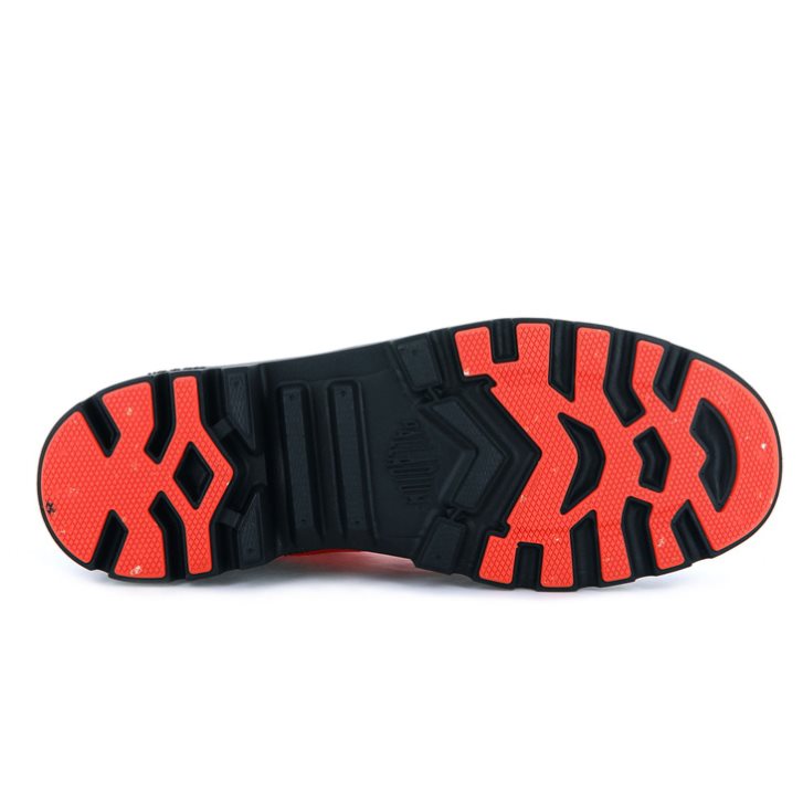 Palladium Pampa Travel Lite+ αδιαβροχα Boots ανδρικα πορτοκαλι μαυρα | ETSO51283