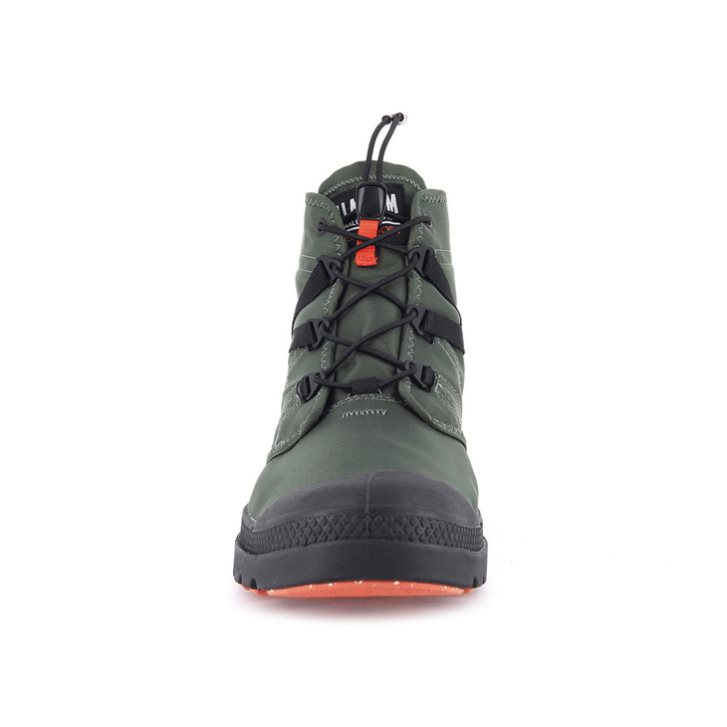 Palladium Pampa Travel Lite+ αδιαβροχα Boots ανδρικα Ελιά | HUNJ97432