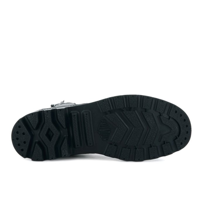 Palladium Pampa Ubn Zips Leather Boots γυναικεια μαυρα | ZTXB52873