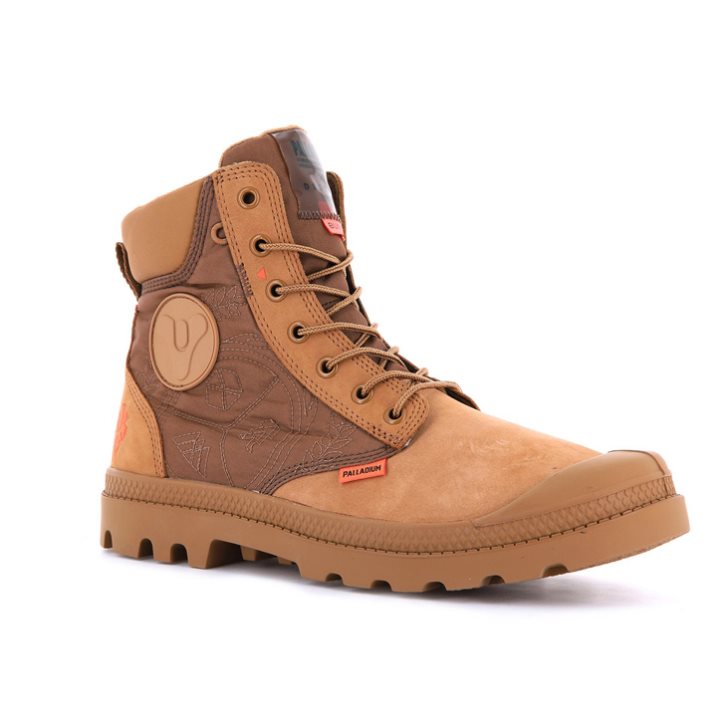 Palladium Pampa X Destiny WPN Boots ανδρικα καφε | XPUL70391