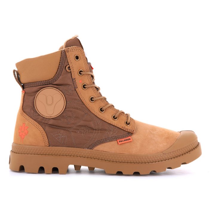 Palladium Pampa X Destiny WPN Boots γυναικεια καφε | HQVJ08371