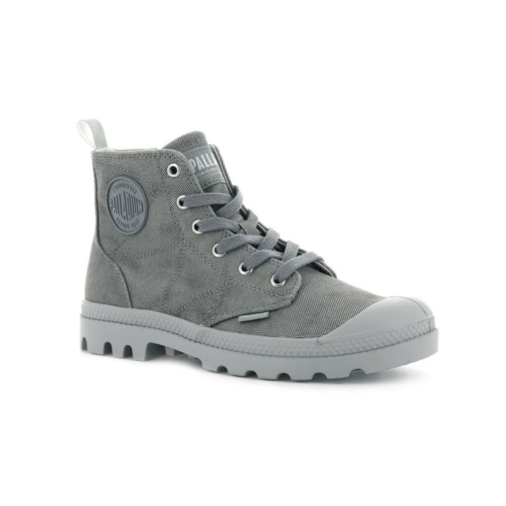 Palladium Pampa Zip Desertwash Boots γυναικεια σκούρο γκρι | BLQN87504