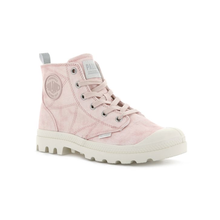 Palladium Pampa Zip Desertwash Boots γυναικεια ροζ | IBAN42536
