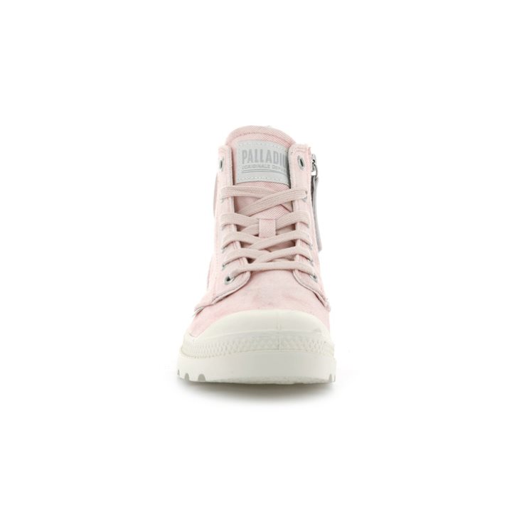 Palladium Pampa Zip Desertwash Boots γυναικεια ροζ | IBAN42536