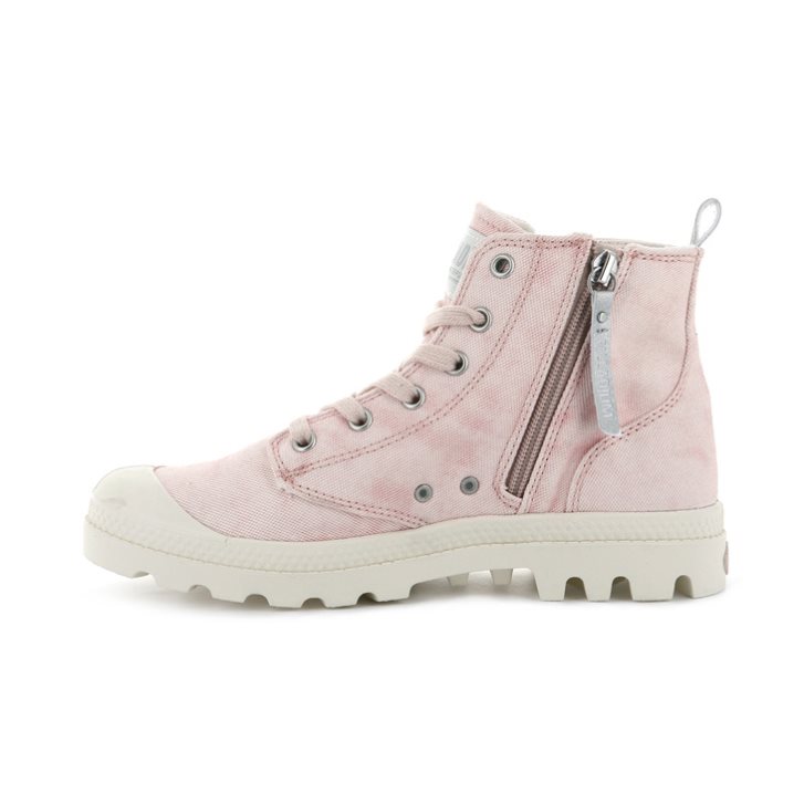 Palladium Pampa Zip Desertwash Boots γυναικεια ροζ | IBAN42536