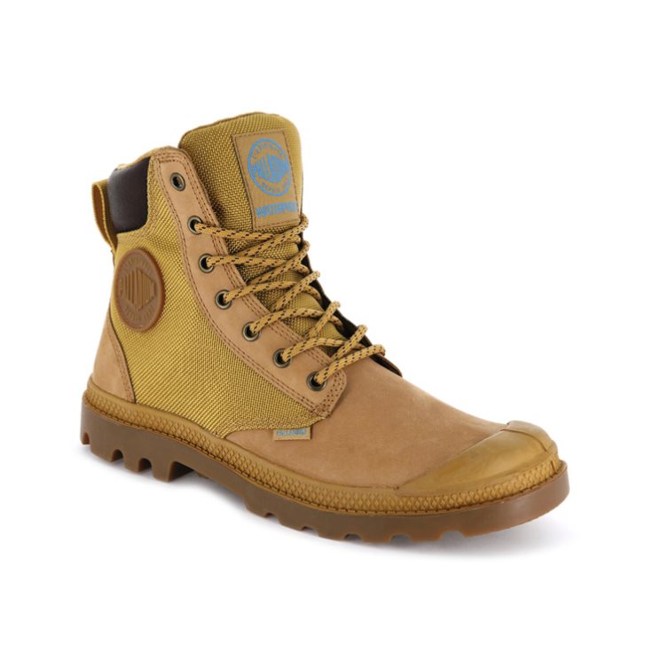 Palladium Pampa Αθλητικά Cuff WPN Boots γυναικεια καφε | AKME61430