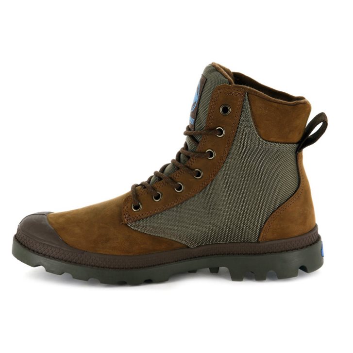 Palladium Pampa Αθλητικά Cuff WPN Boots ανδρικα καφε | HEKN54082