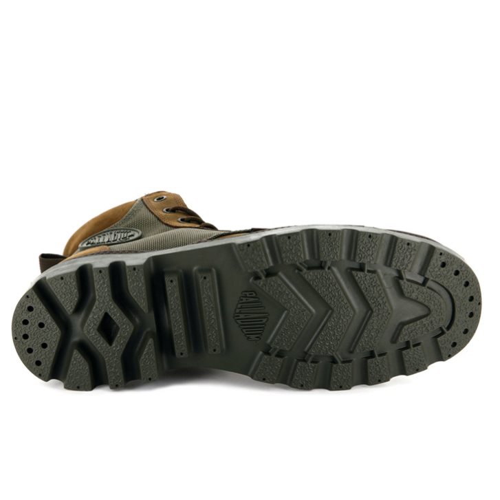 Palladium Pampa Αθλητικά Cuff WPN Boots ανδρικα καφε | HEKN54082