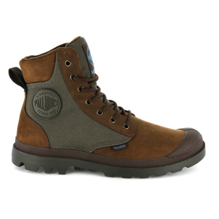 Palladium Pampa Αθλητικά Cuff WPN Boots ανδρικα καφε | HEKN54082