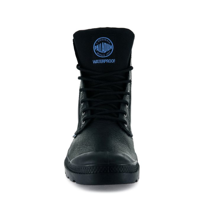 Palladium Pampa Αθλητικά Cuff WPN Boots ανδρικα μαυρα | QXKB75902