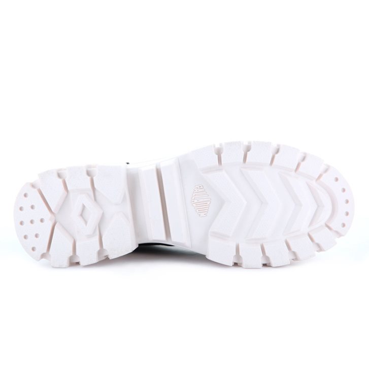 Palladium Revolt Hi TX Platform Shoes γυναικεια μαυρα ασπρα | FKUJ35072