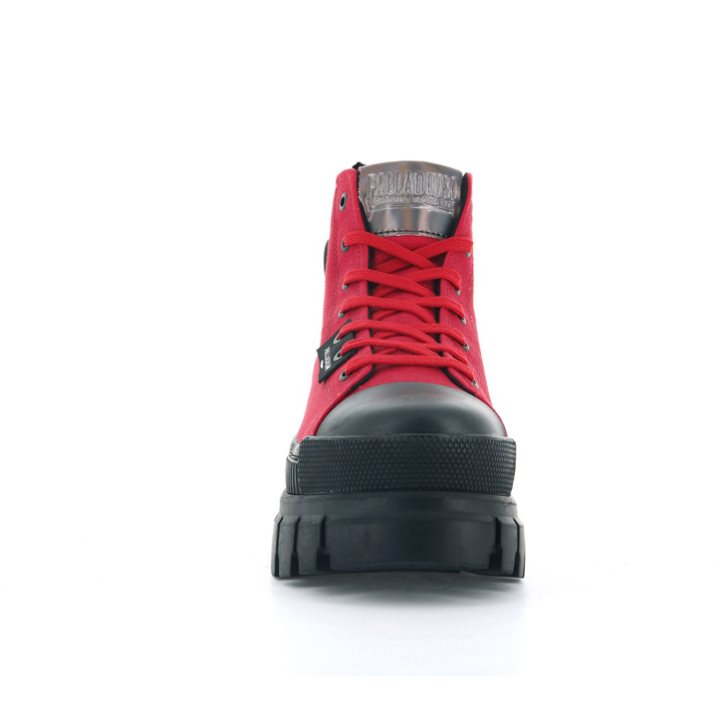 Palladium Revolt Hi TX Platform Shoes γυναικεια κοκκινα | NEGA48561
