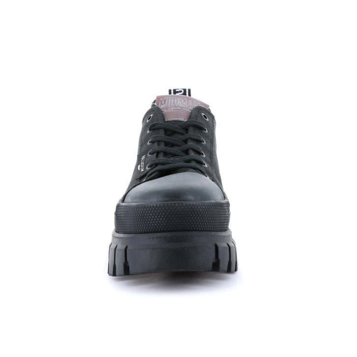 Palladium Revolt LO TX Platform Shoes γυναικεια μαυρα | GUSC64738