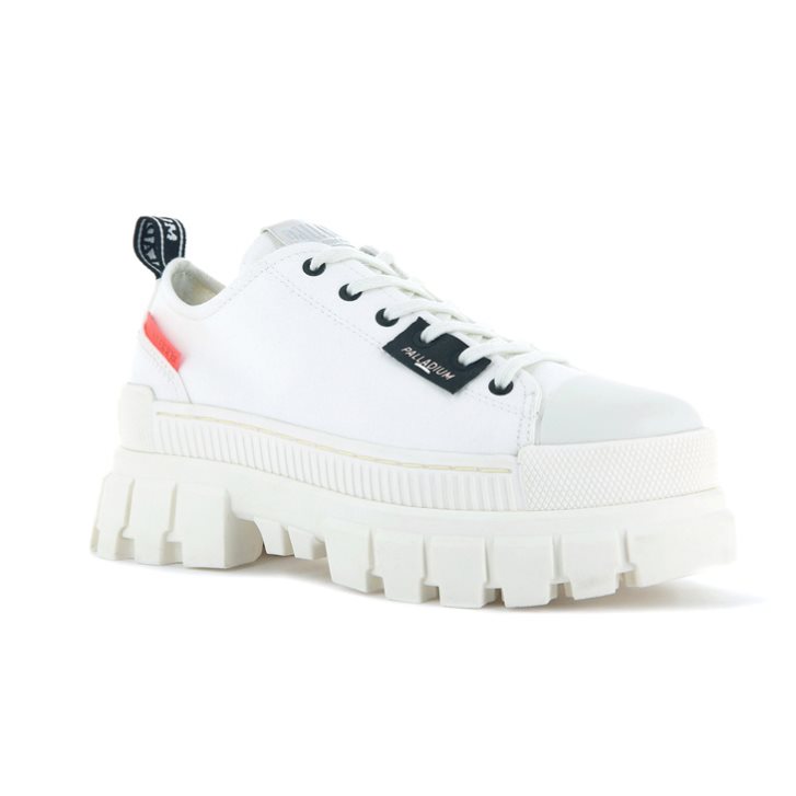 Palladium Revolt LO TX Platform Shoes γυναικεια ασπρα | THYN06325