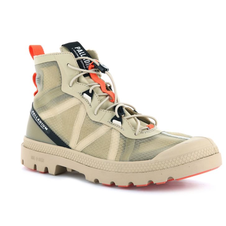 Palladium Travel Lite+ Adventure High Tops Sneakers ανδρικα Ελιά | FVPY45860