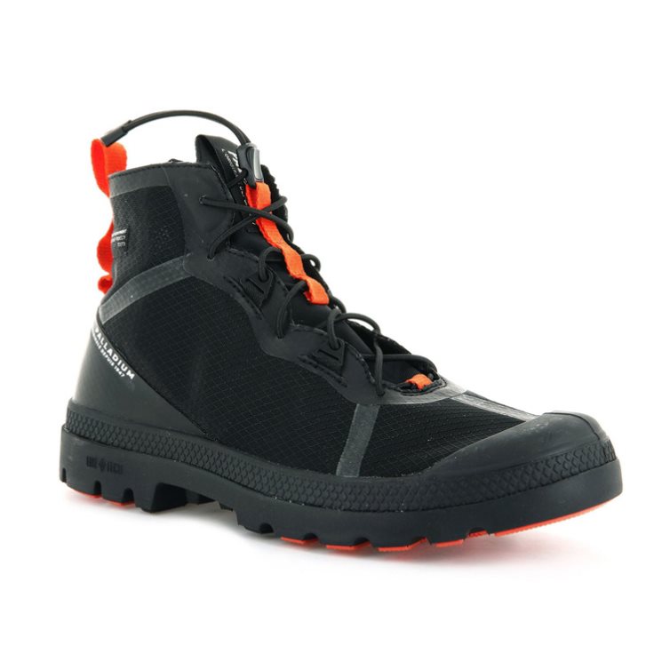 Palladium Travel Lite+ Adventure High Tops Sneakers ανδρικα μαυρα | KNGV93276