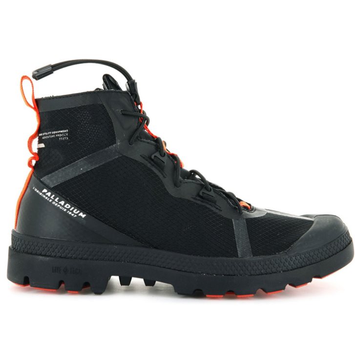 Palladium Travel Lite+ Adventure High Tops Sneakers ανδρικα μαυρα | KNGV93276
